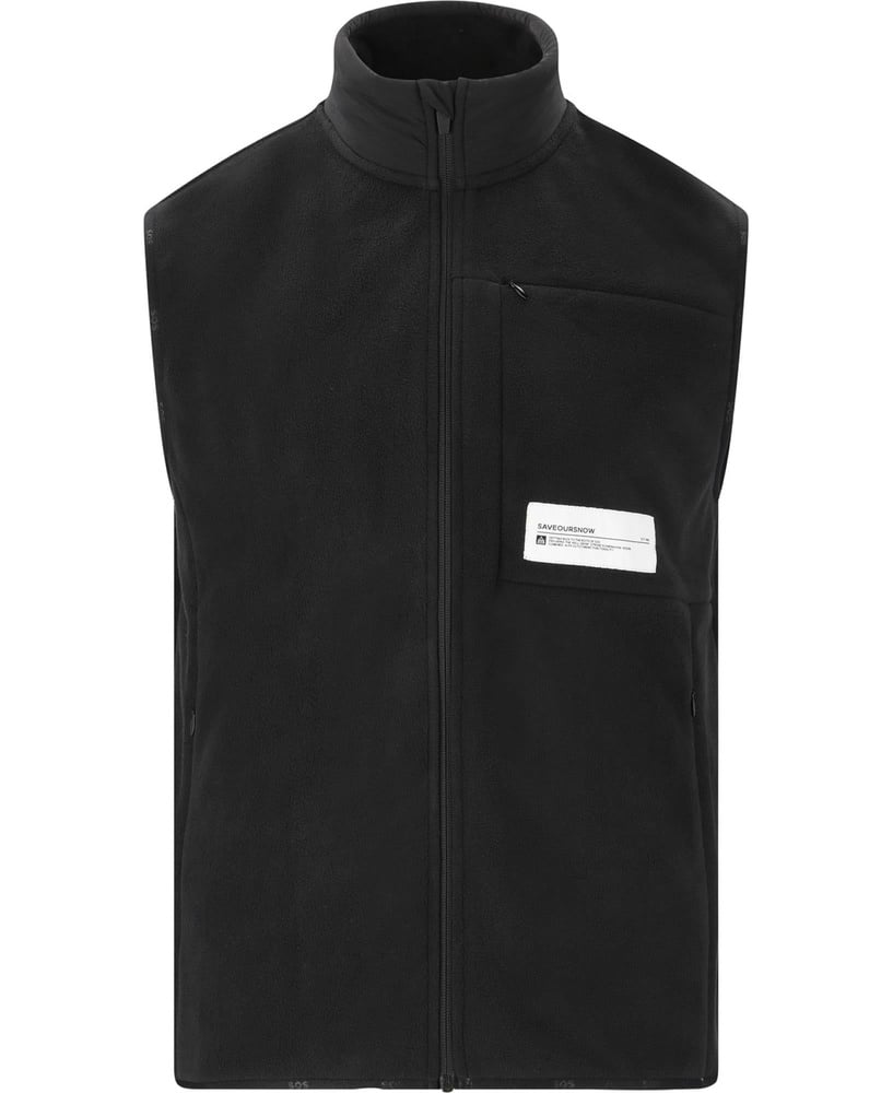 productImage: Laax M Fleece Vest Black