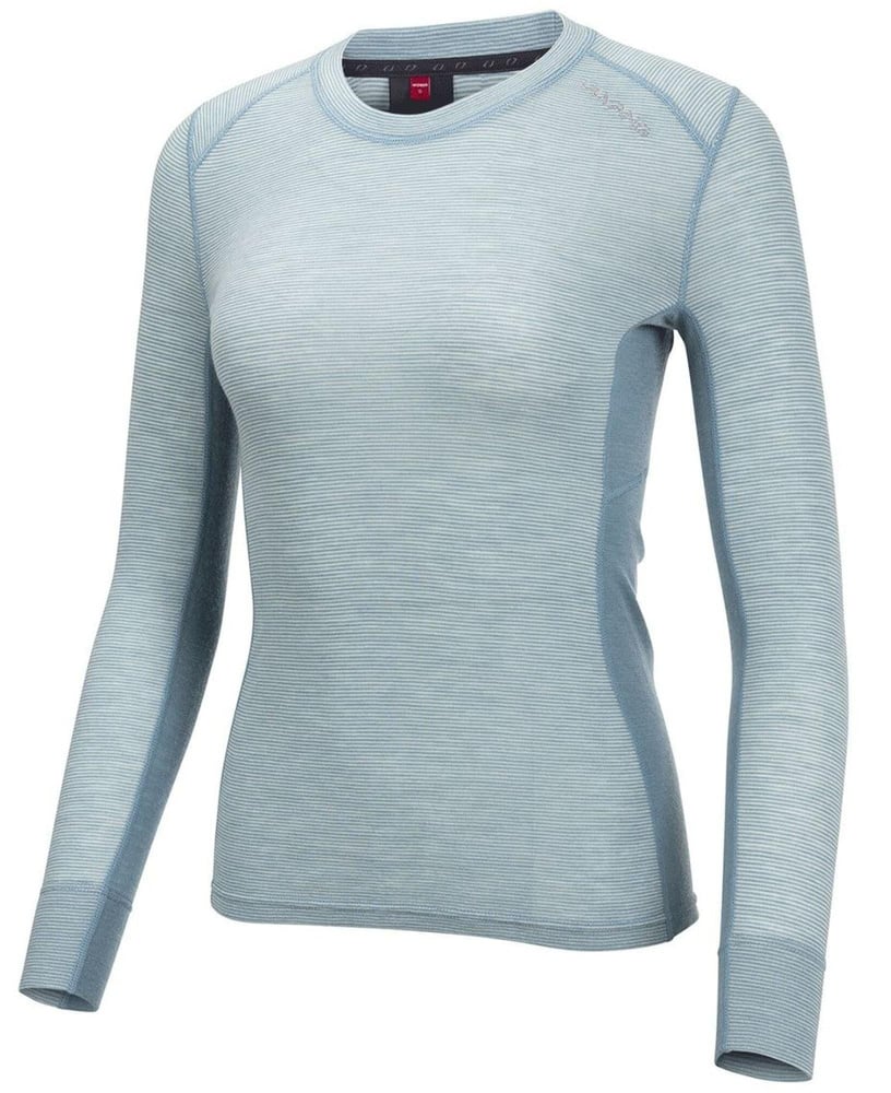productImage: Rav 100% Round Neck Ws Smoke Blue/Hint of Mint