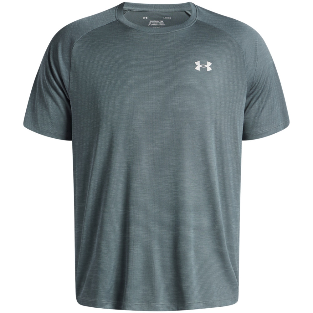 Tech Textured Short Sleeve Jasper Blue, view: 1