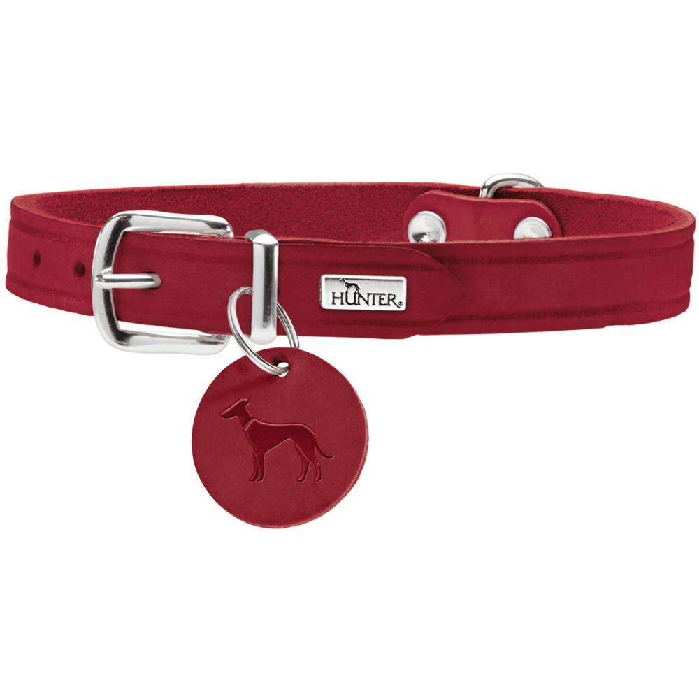 productImage: Collar Aalborg 47/S-M Leather Red