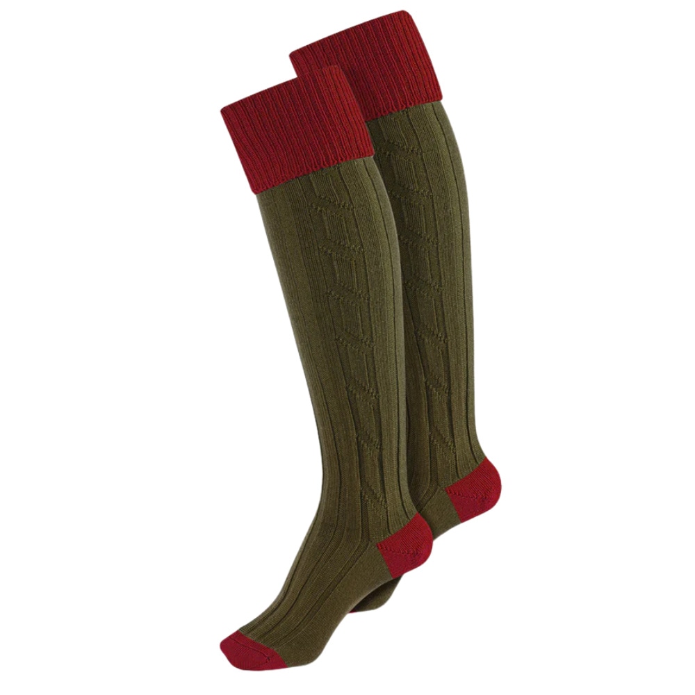 productImage: W's Sock Red/Olive