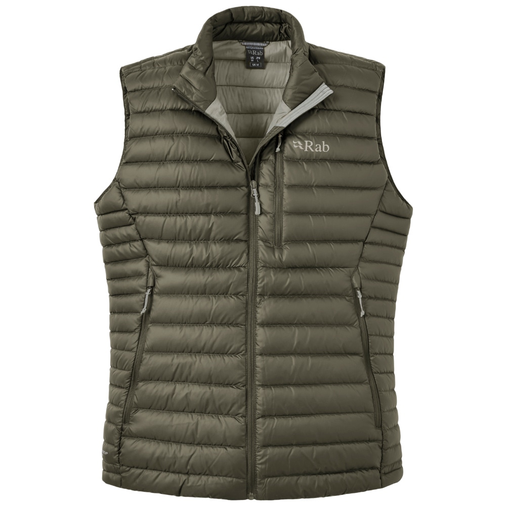 productImage: Herre Microlight Vest Army/Light Khaki