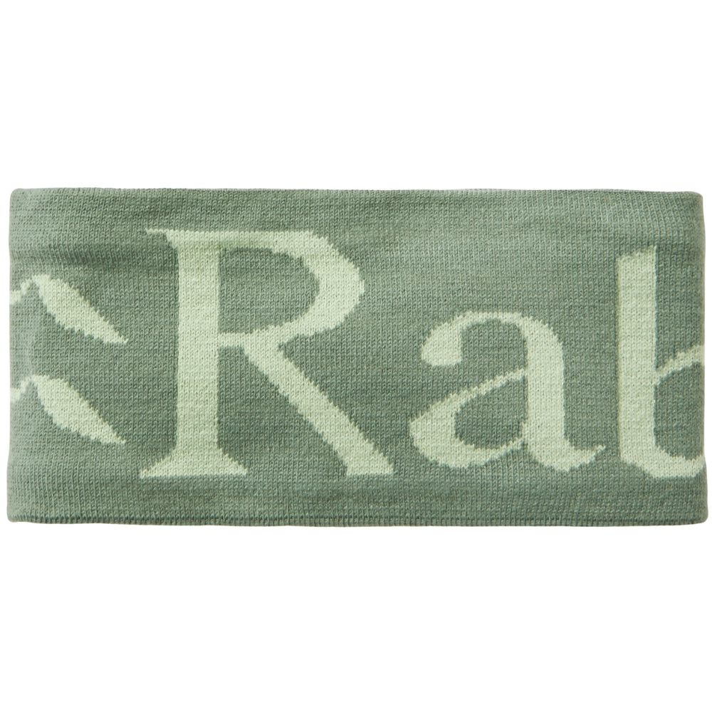productImage: Rab Knitted Logo Headband Dark Fig Green/Fig Green