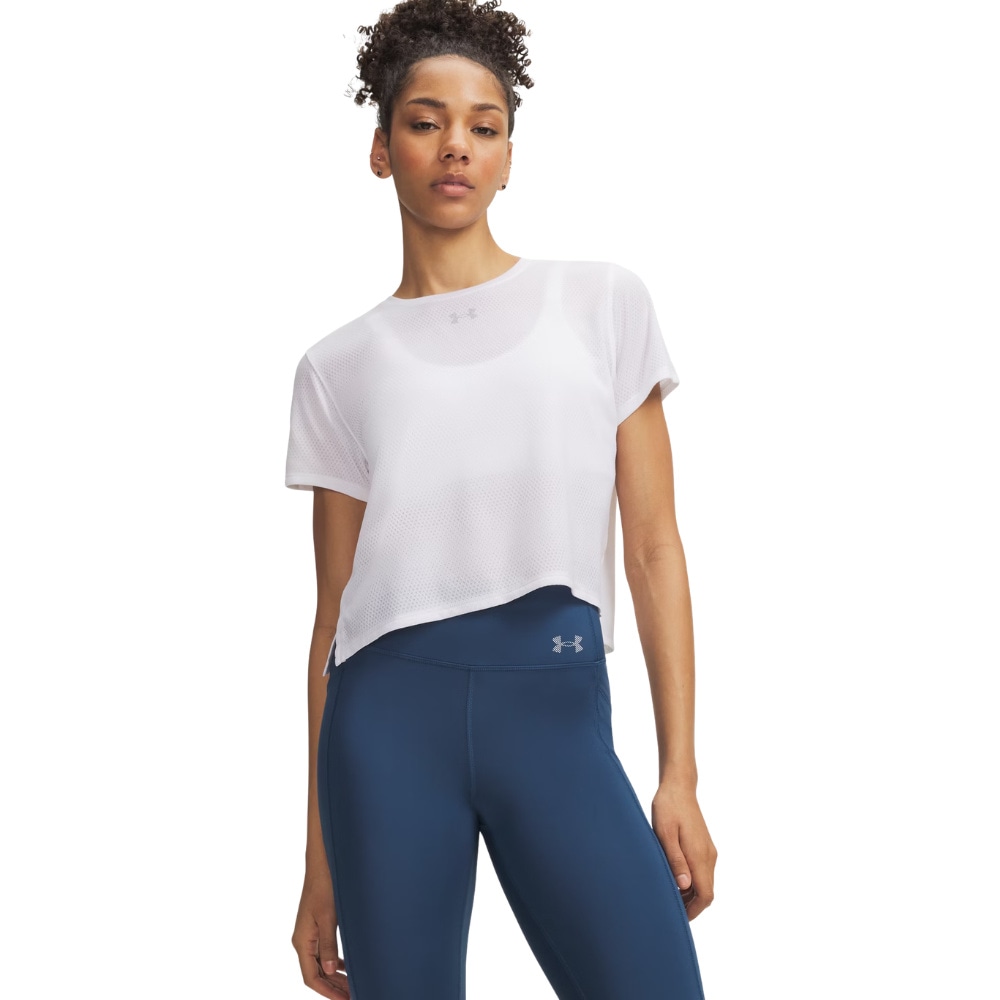 UA Velociti W's Short Sleeve White, view: 1