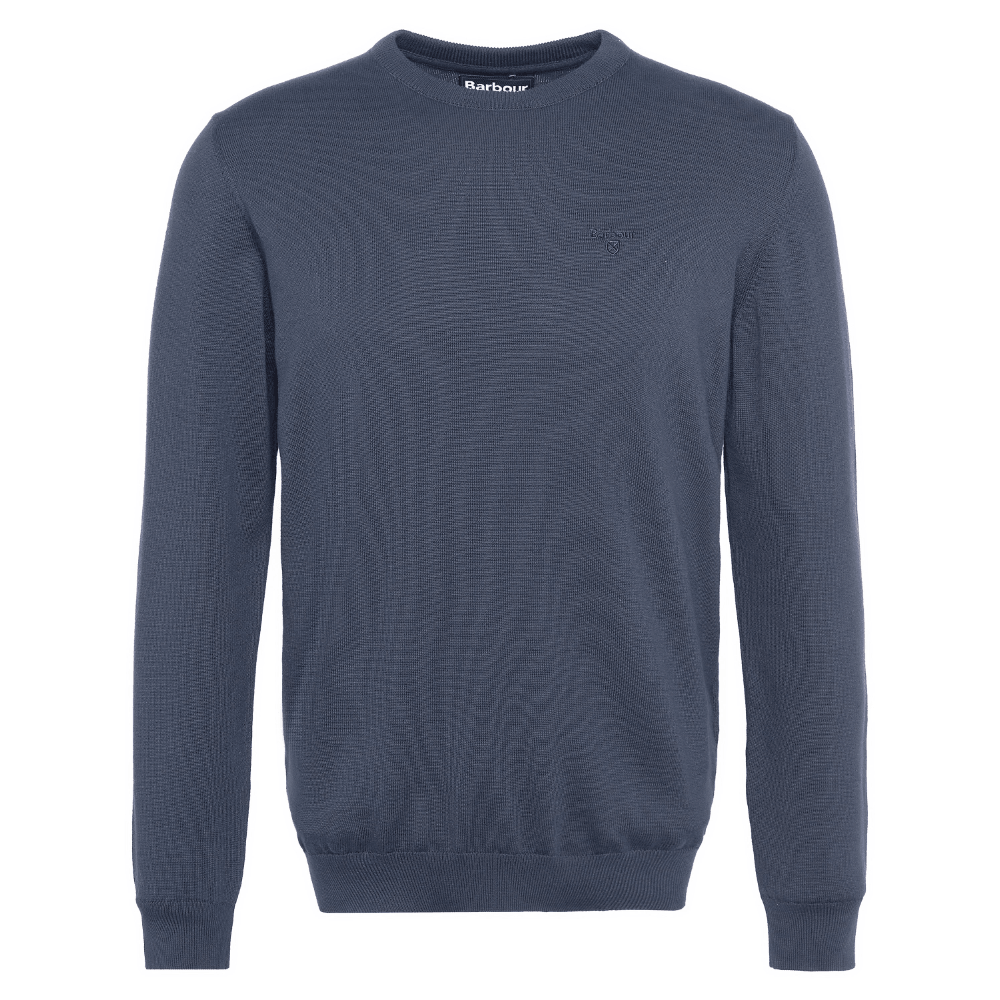productImage: Pima Cotton Crew Navy