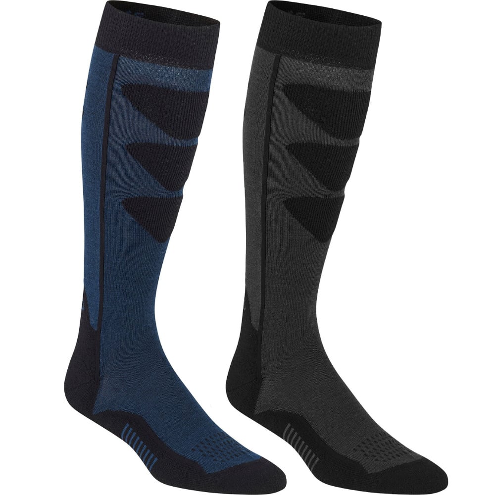 productImage: Alpine Ski Socks 2-pack Brown/Navy