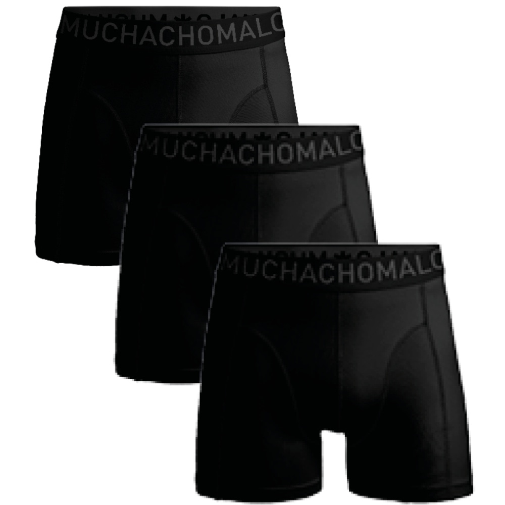 productImage: 1010 3-pack Microfiber Boxer Black/Black/Black