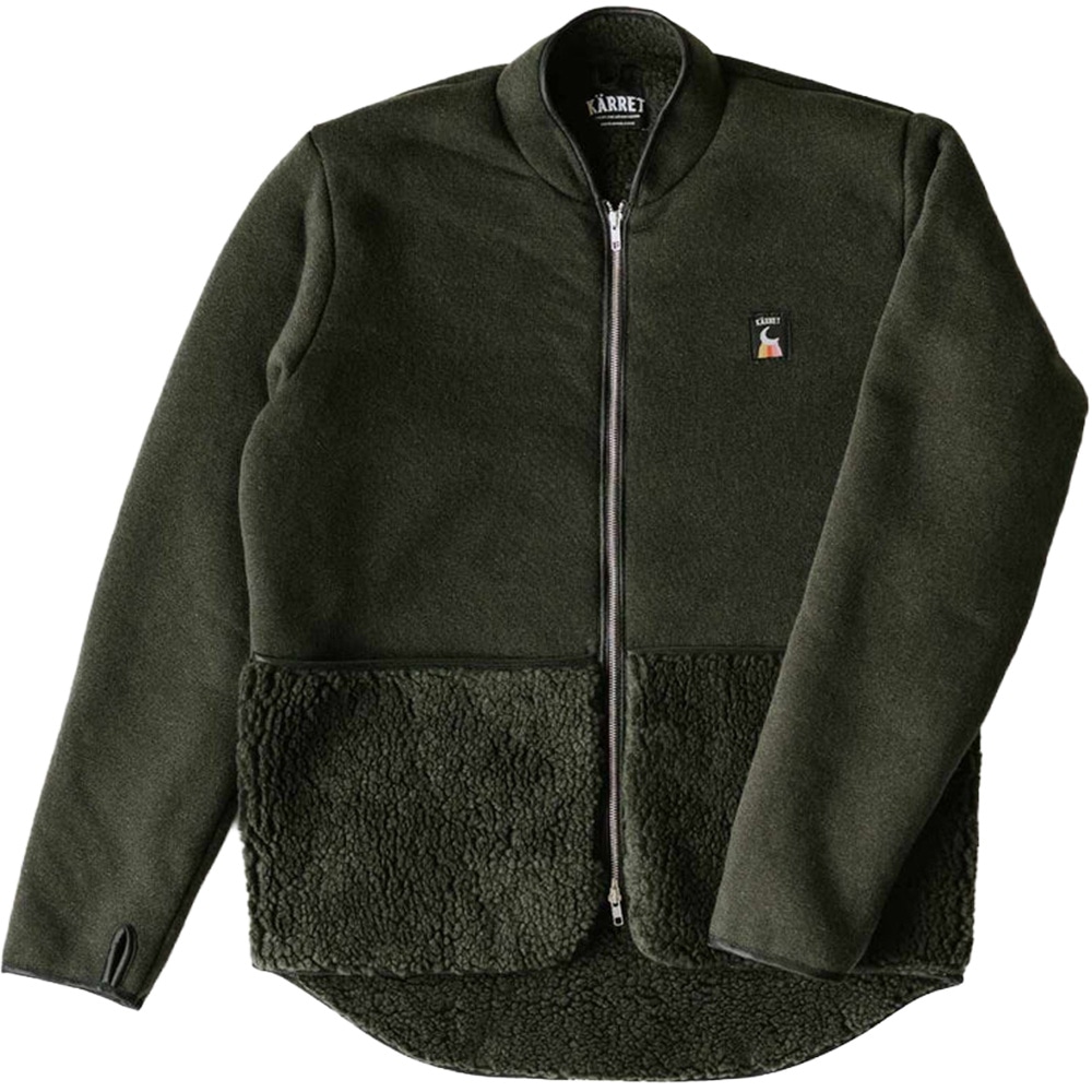 Retro Pile Jacket Green, view: 1