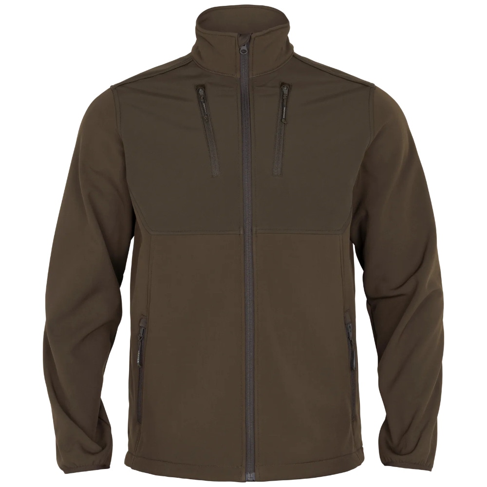 productImage: M's Härkila Scandinavian Softshelljacka Willow Green/Shadow Brown