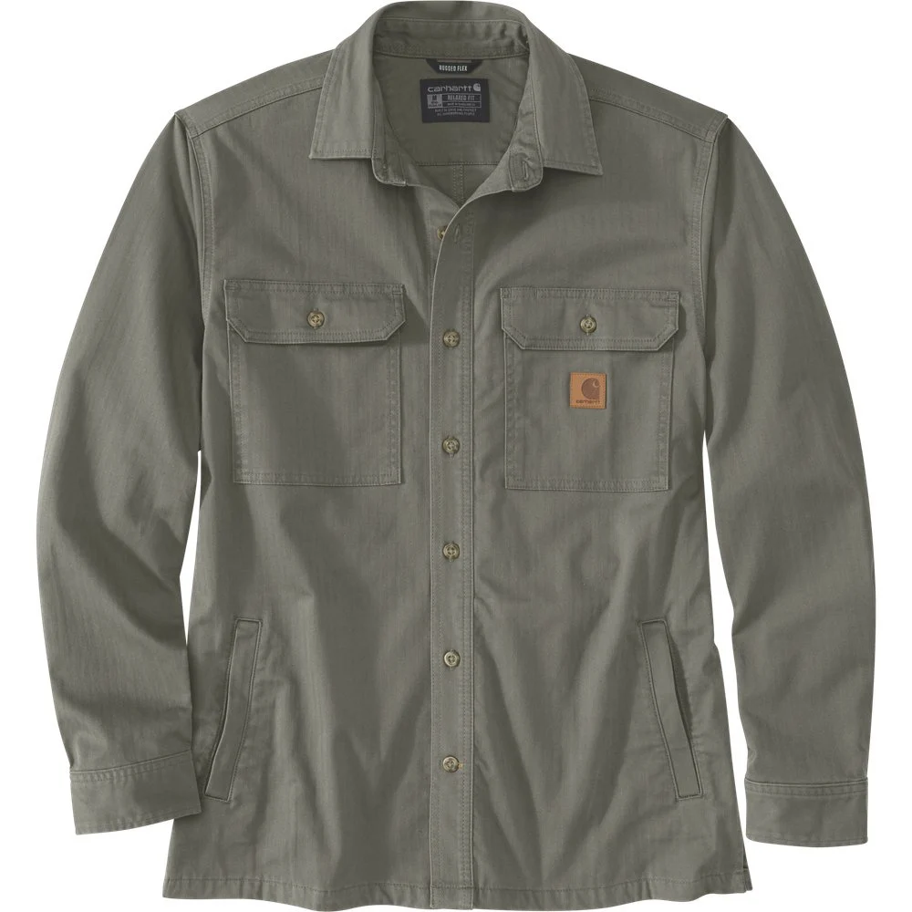M's Newcastle Shirt Jac Dusty Olive, view: 1