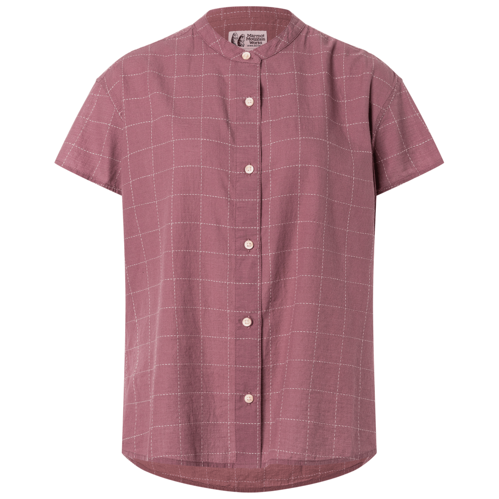 productImage: W's Rhea Ss Light Mauve Global Plaid