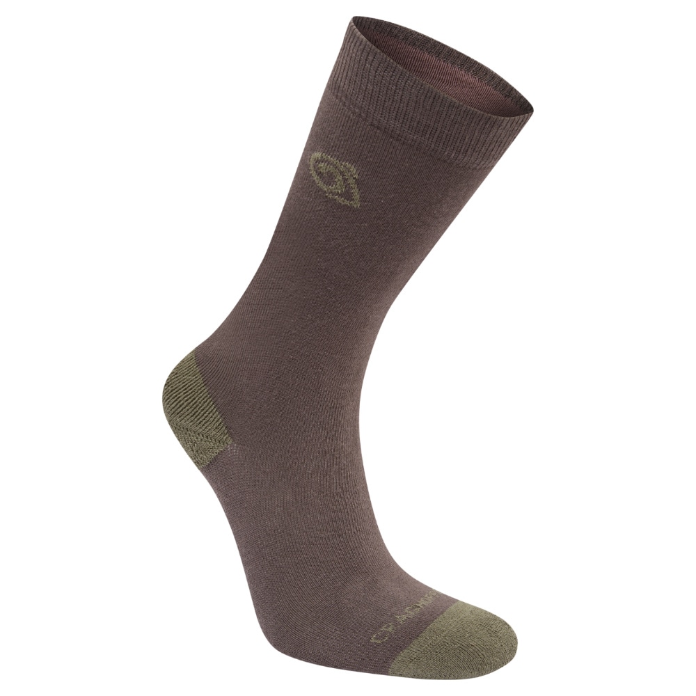 productImage: Nosilife Travel Single Pack Socks Woodland Green / Wild Olive