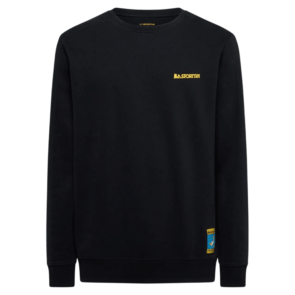 productImage: M's Climbing On Theoon Sweatshirt Nero/Giallo