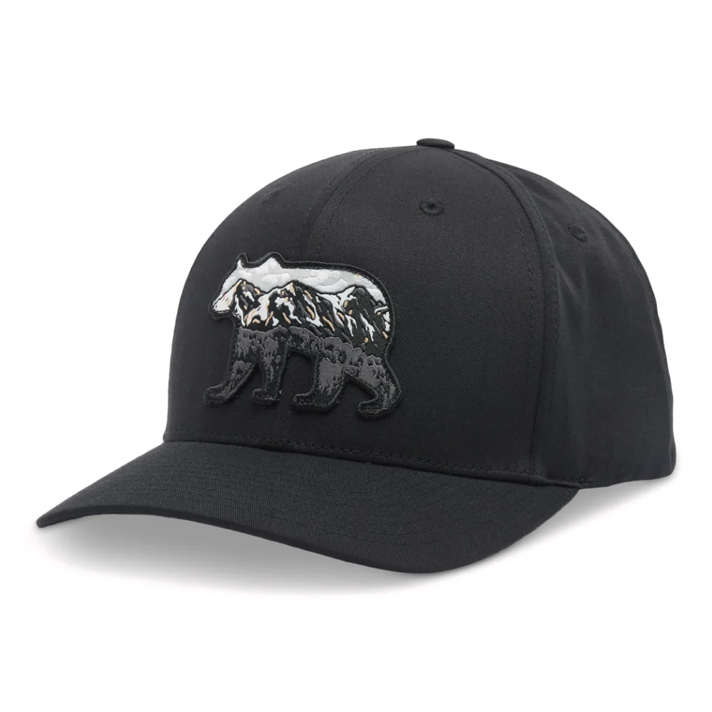 Lost Lager™ 3D Stretch Snap Back Black, Scenic Stroll, view: 1