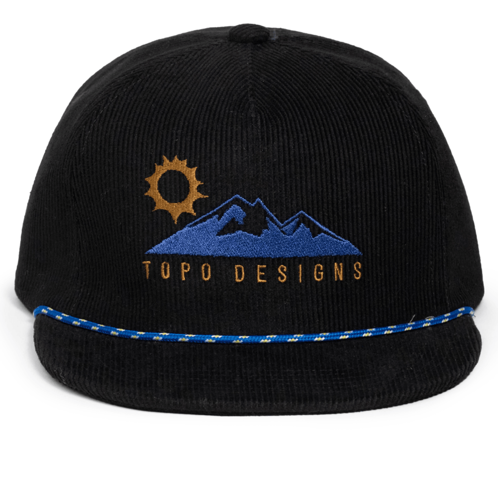 productImage: Corduroy Trucker Hat - Alpine View Black