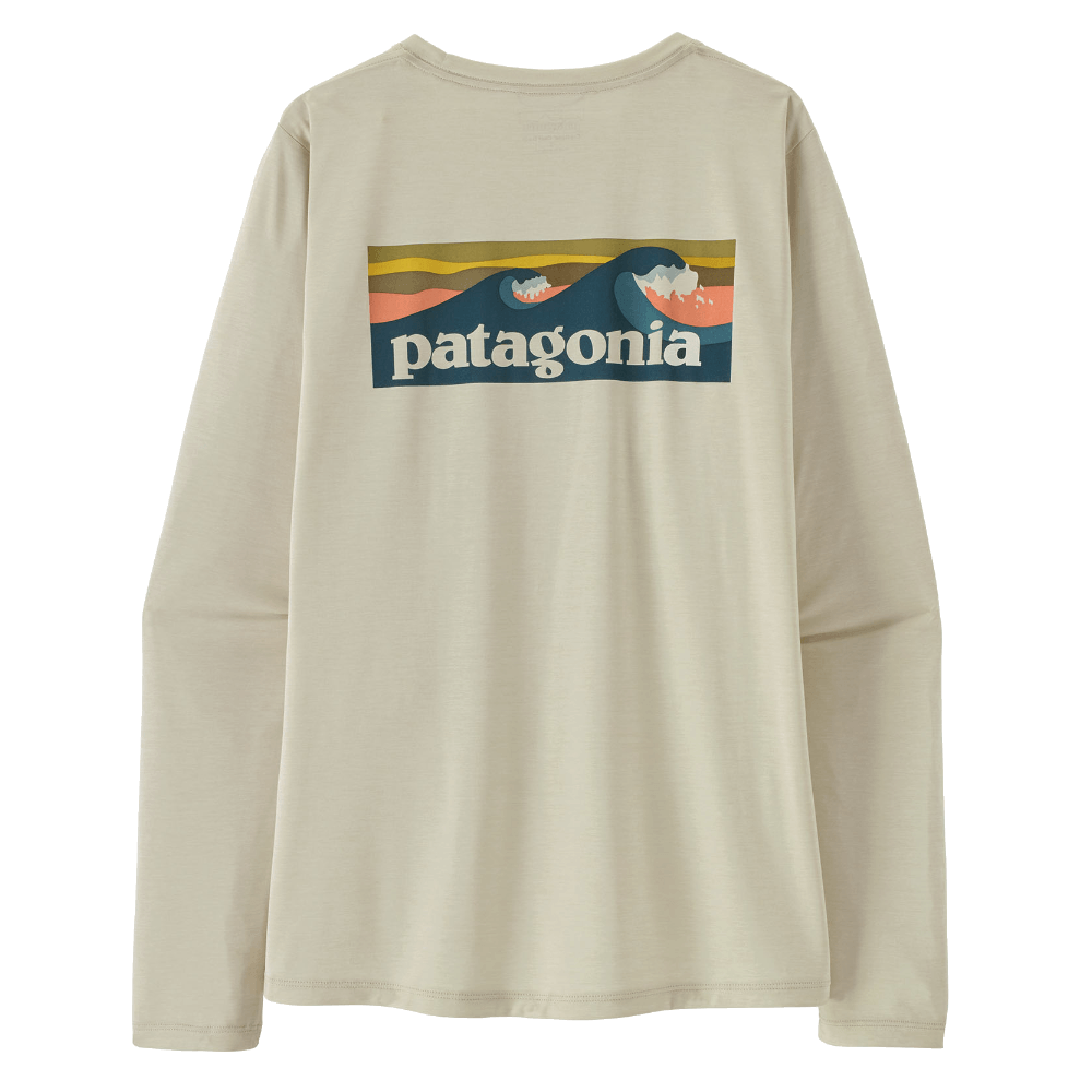 productImage: W's L/S Cap Cool Daily Shirt - Boardshort Logo Dyno White