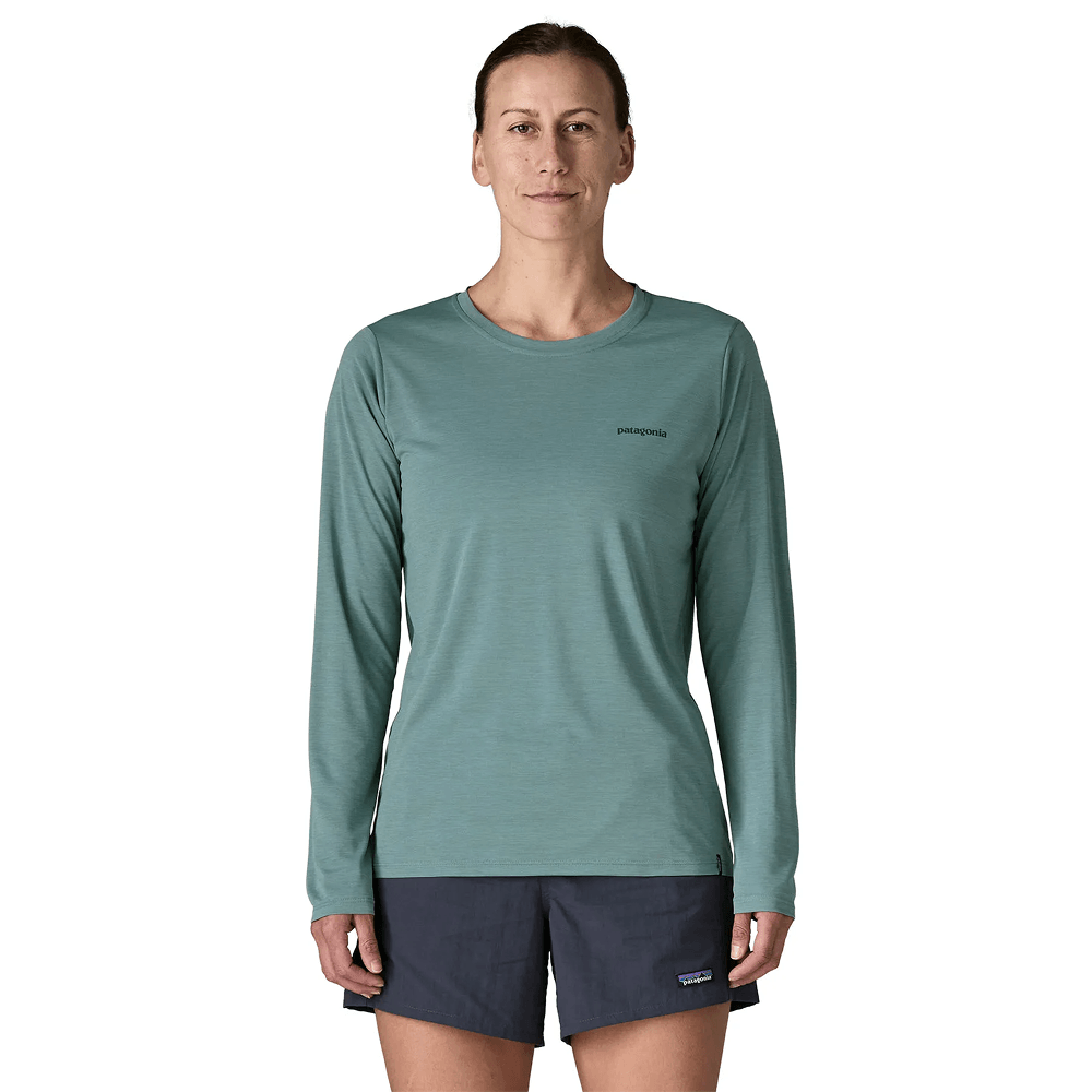 productImage: W L/S Cap Cool Daily Shirt - Board Logo Blue Sage - Light Blue Sage X-Dye
