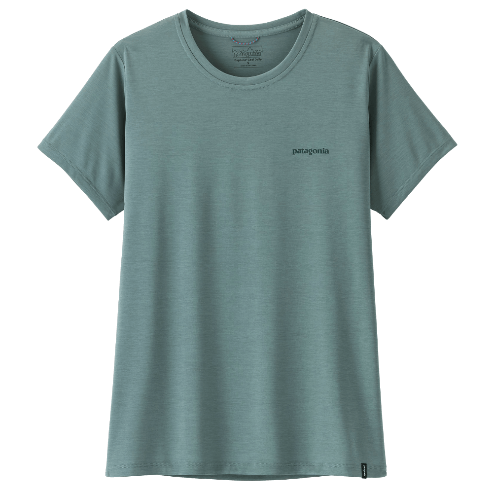 productImage: W's Cap Cool Daily Shirt - Boardshort Logo Blue Sage - Light Blue Sage X-Dye