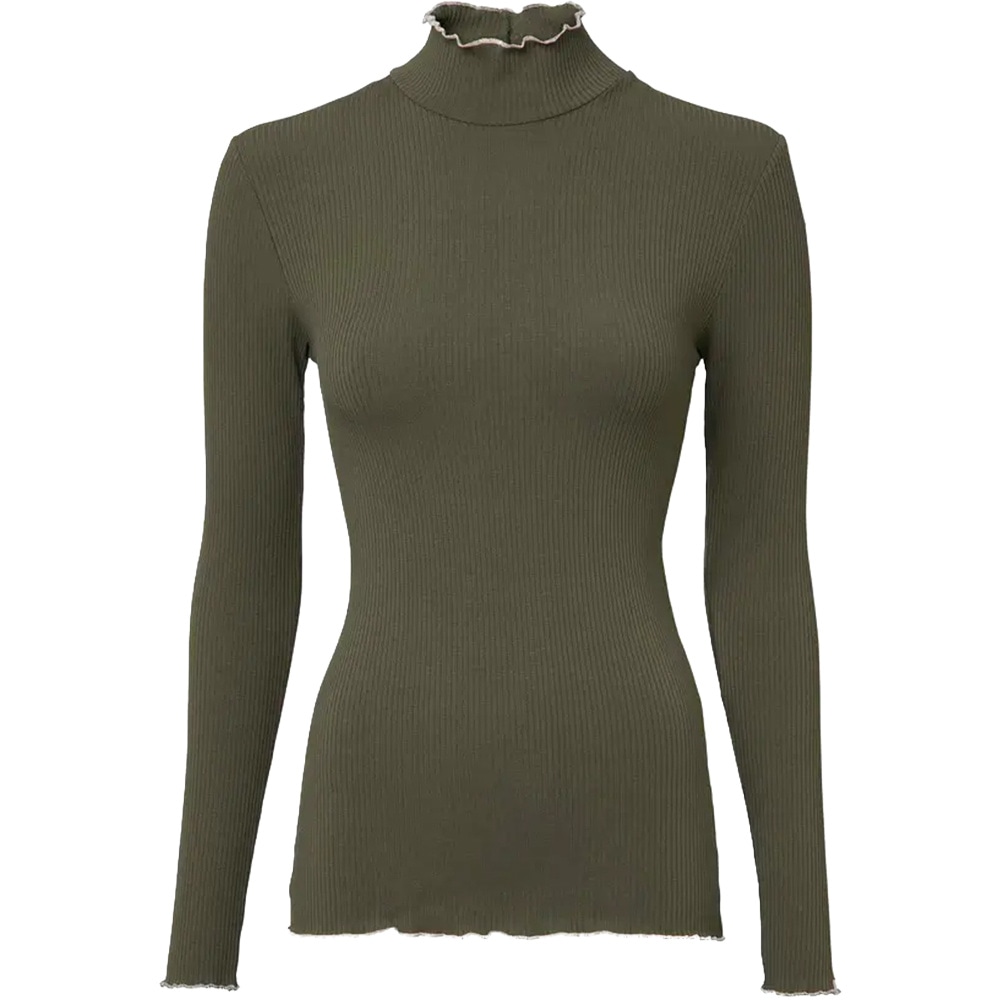 Kelly Longsleeve Top Women Rifle Green, view: 1