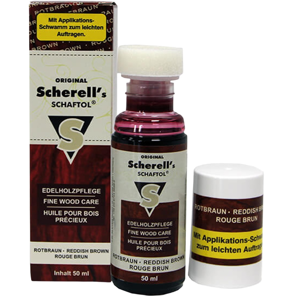 productImage: Scherell’s Schaftol Kolbeolje 50 ml Rødbrun