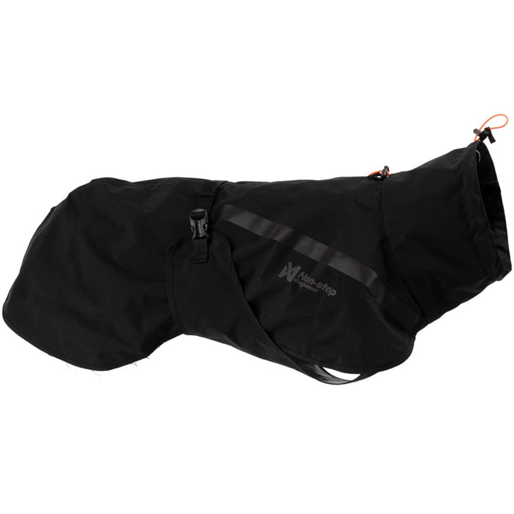 productImage: Trekking Dog Raincoat 30-36 Black