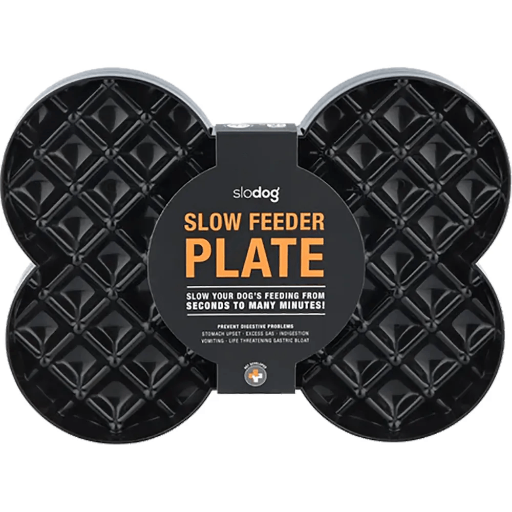 productImage: Hundskål Lickimat Slow Feeder Plate 35X26X3Cm Black