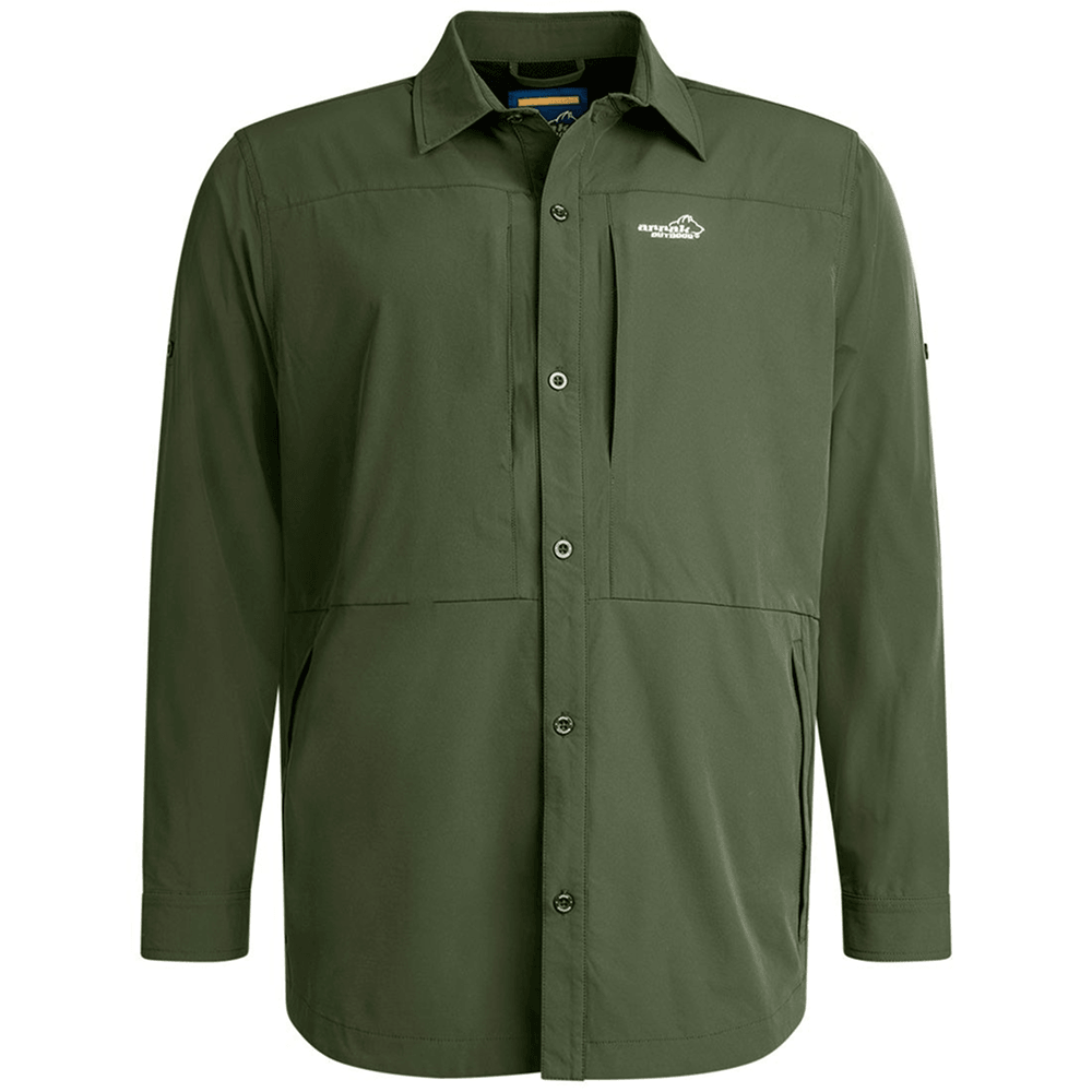 M's Quick Dry Shirt Olive, view: 1