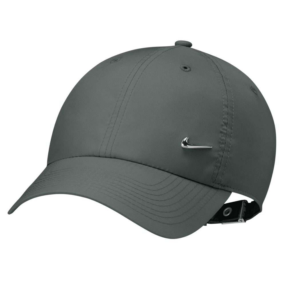 Dri-Fit Club Unstructured Metal Swoosh Cap Camo Green/Metallic Silver, view: 1