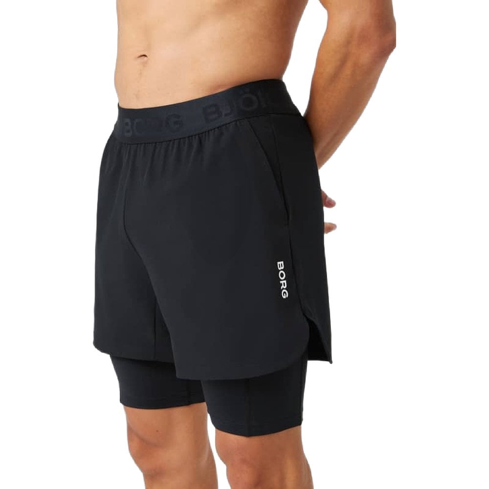 Borg 2 In 1 Shorts Black Beauty, view: 1