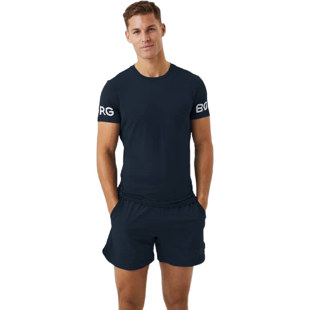Borg T-Shirt Night Sky White Logo, view: 1