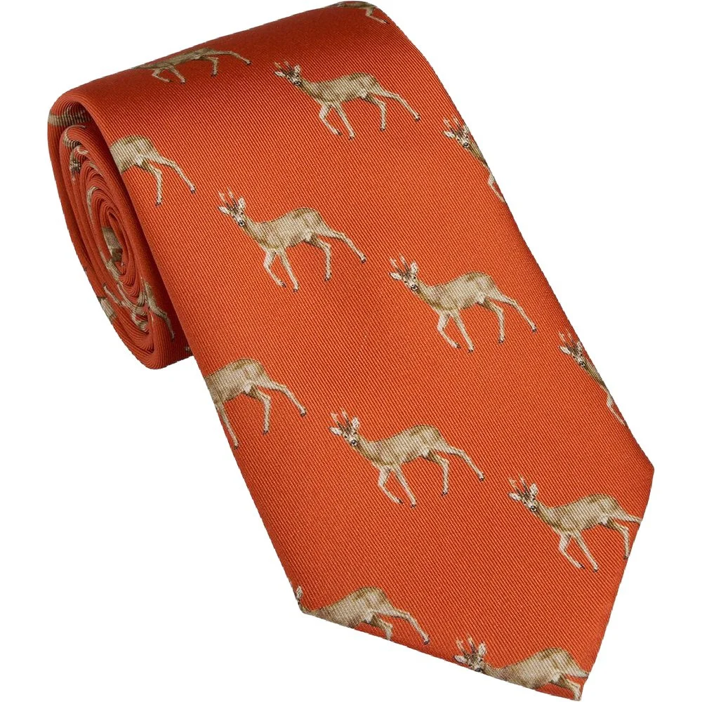 productImage: Roe Buck Tie Burnt Orange