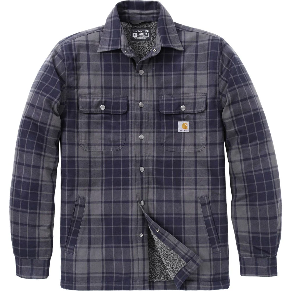 M's Hubbard Plaid Shirt Jac Navy/Shadow, view: 1