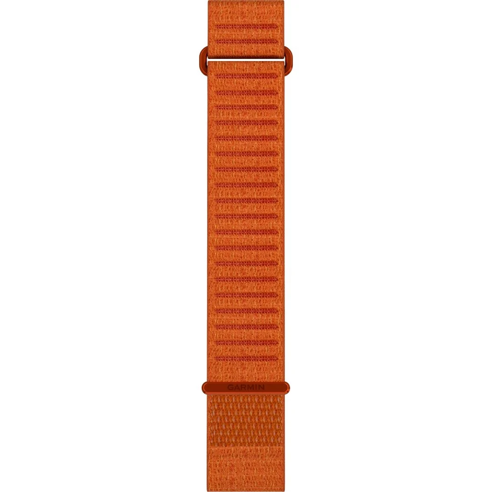 Quickfit 22 Watch Band Long Autumn Orange Comfortfit Fabric, view: 1