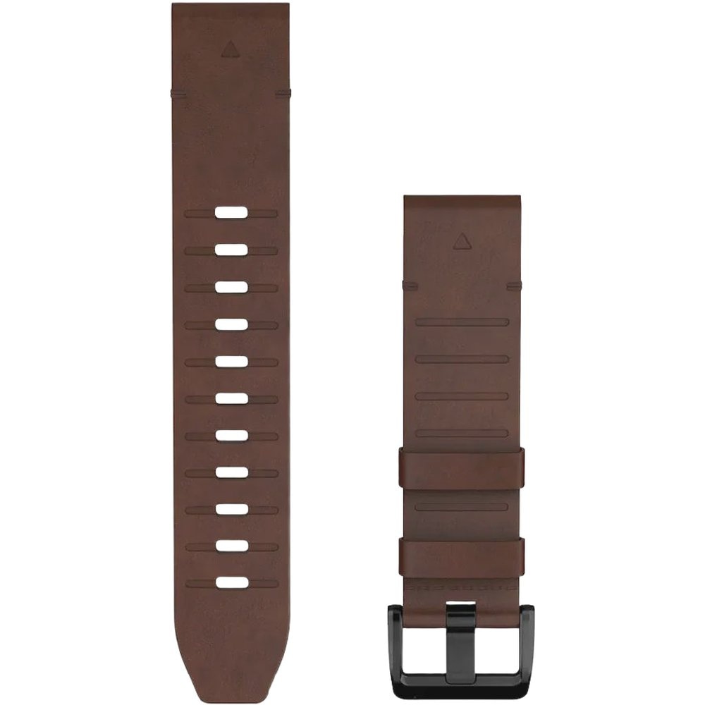 Quickfit 22 Watch Band Walnut Leather, view: 1