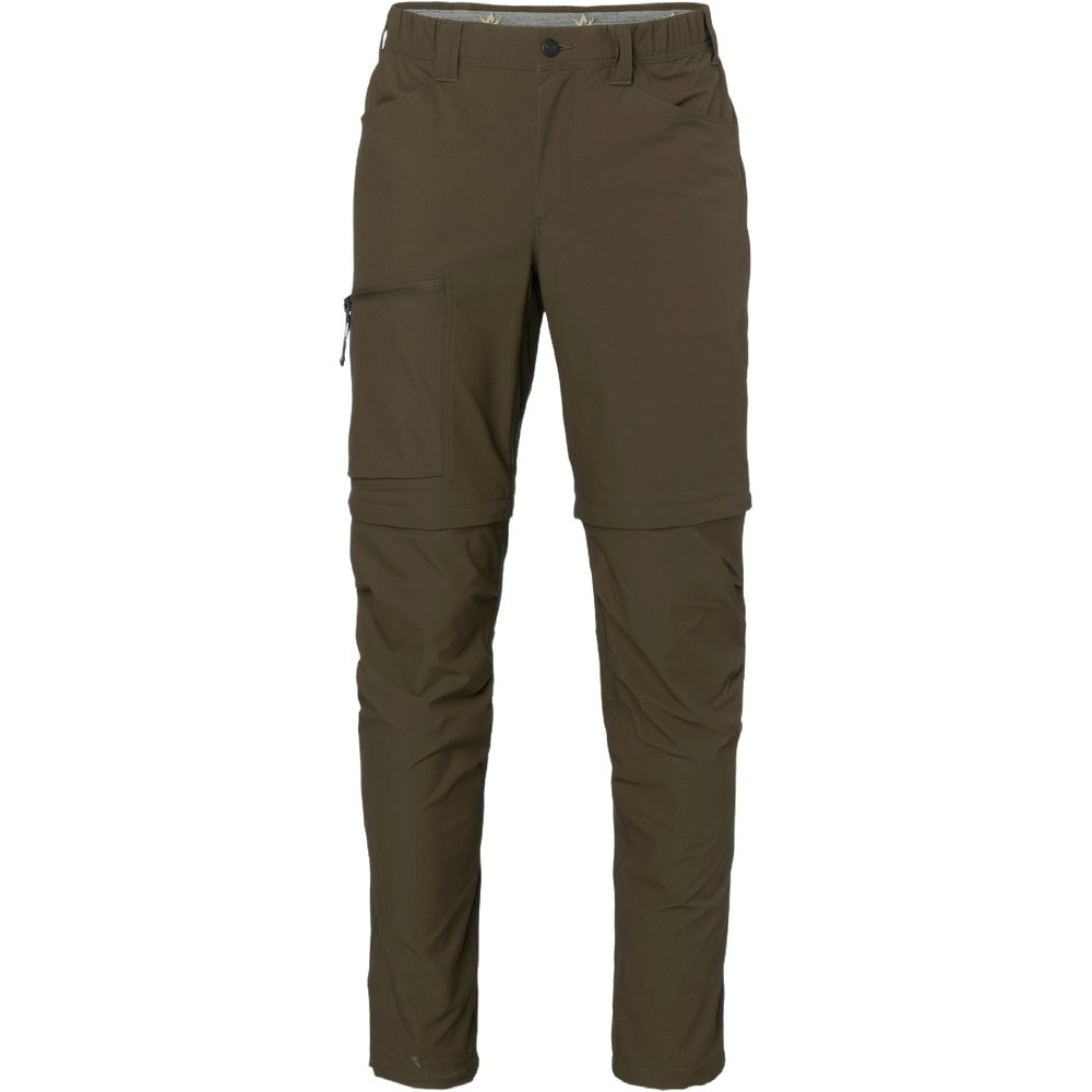 Chaser Lite Ms Zip Off Pants Solid Brown, view: 1