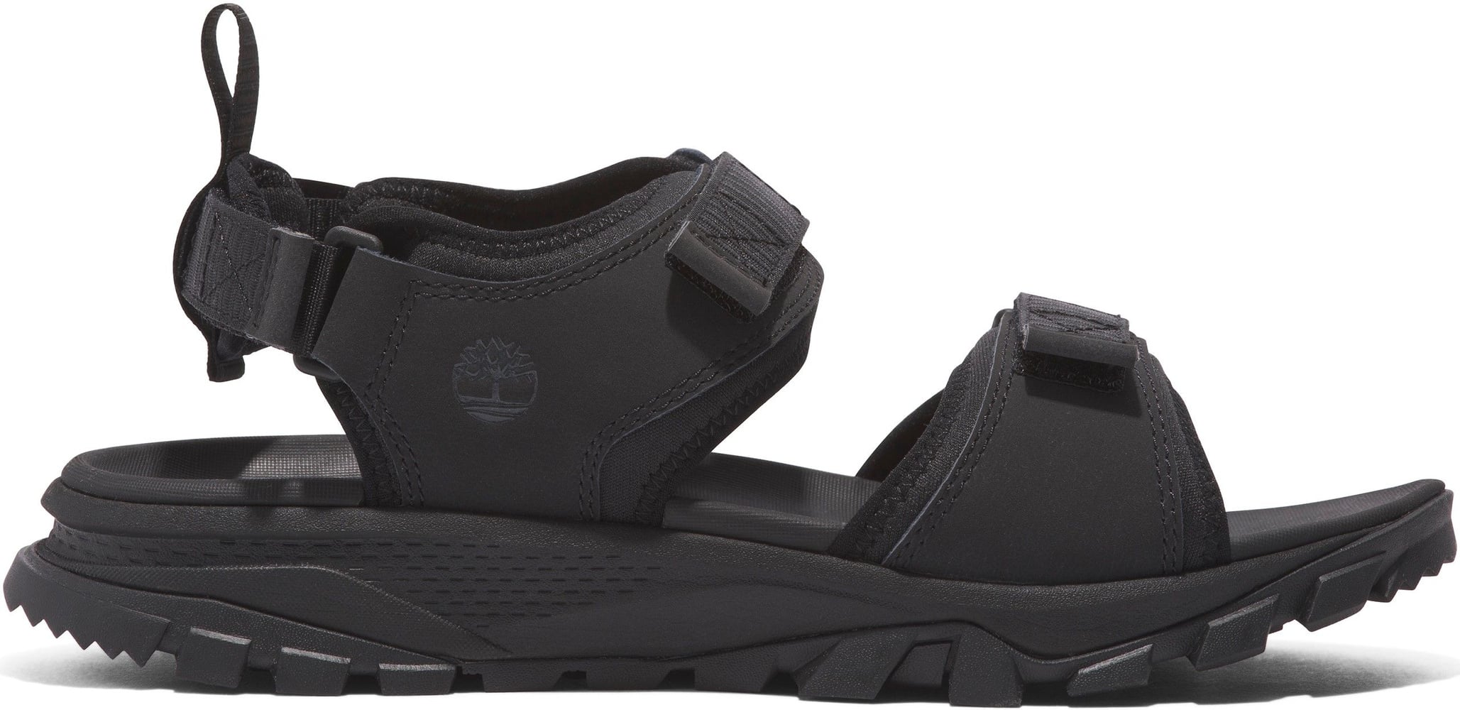 productImage: Womens Lincoln Peak 2 Strap Sandal Blk Leather