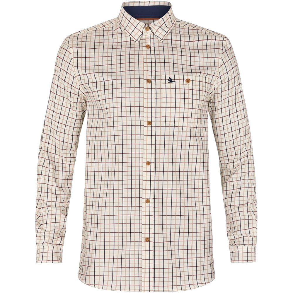 Classic Blue/Merlot Check