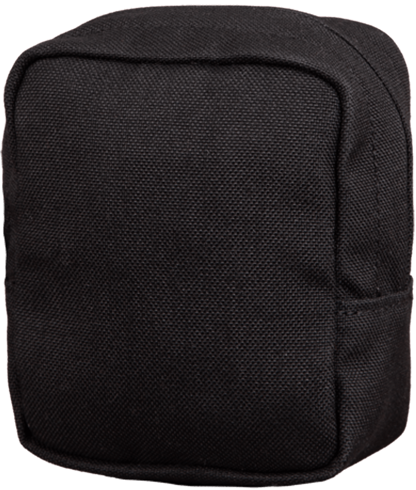 Zipped GP pouch 2x2 Black, view: 1