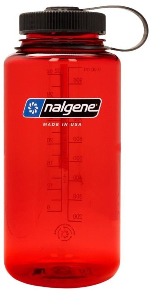 Bottle 1L Wide Mouth Sustain Red, view: 1