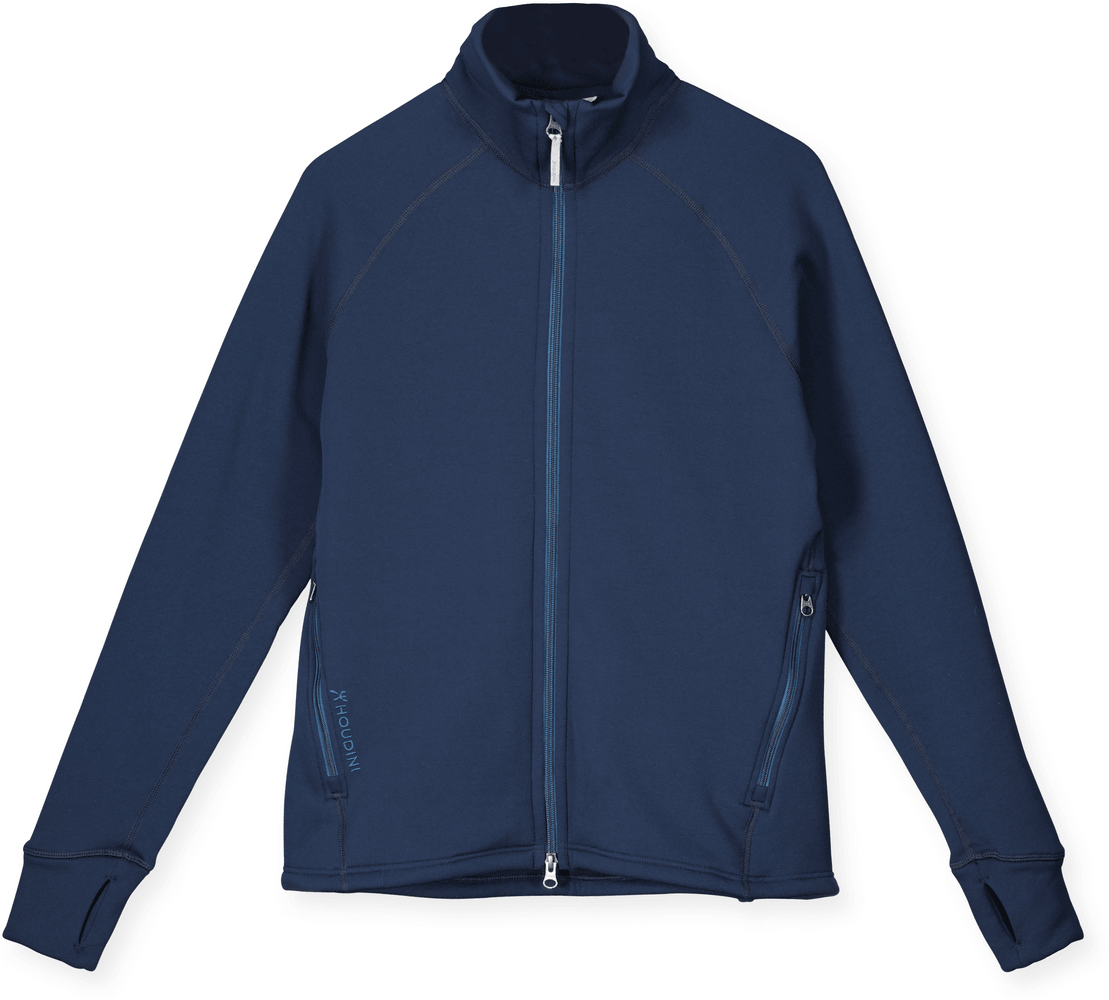 productImage: W's Power Up Jacket Blue Illusion