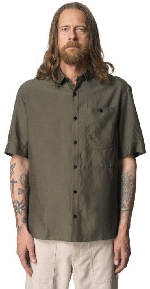 productImage: M's Tree Shortsleeve Shirt Dawn Green
