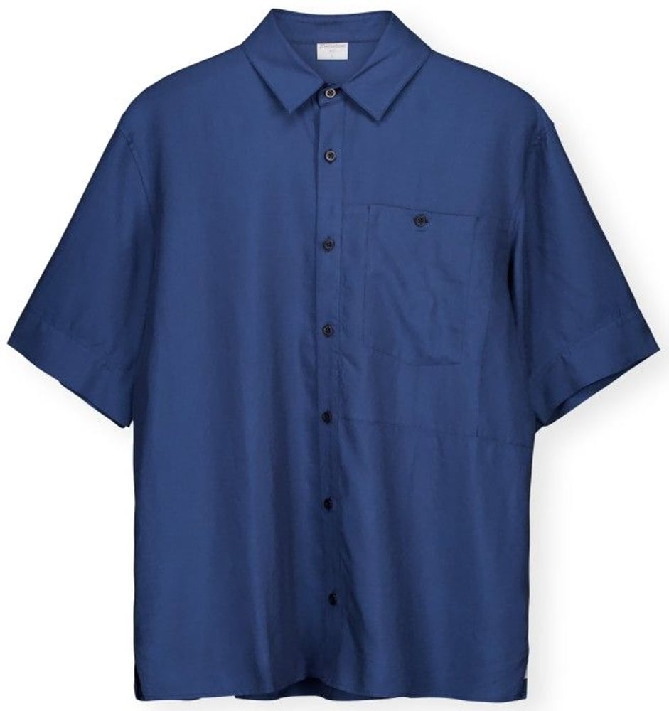 productImage: M's Tree Shortsleeve Shirt Blue Light