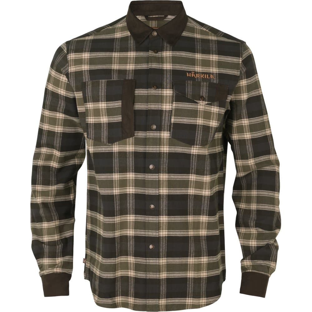 Autumn Orange Check