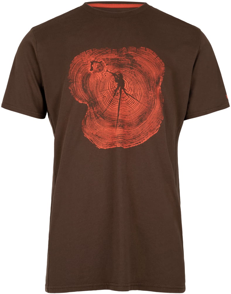 productImage: Bullseye Wood T-shirt Slate Brown