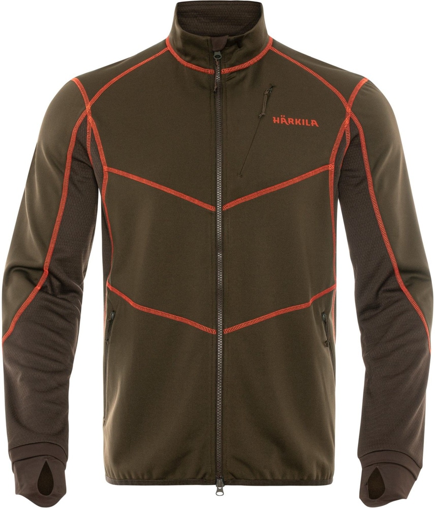 productImage: Scandinavian Fleece Jacket Willow Green/Shadow Brown