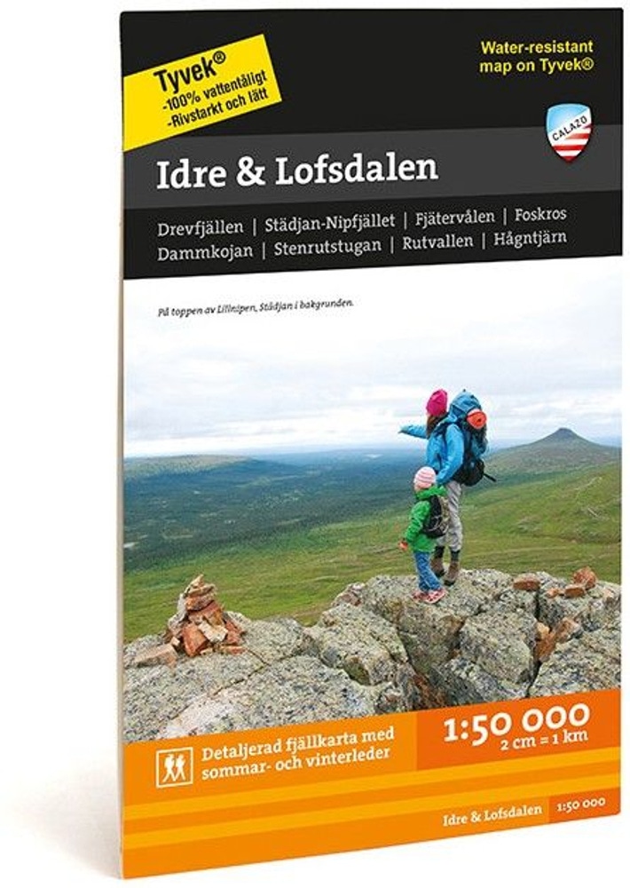 productImage: fjellkart Idre & Lofsdalen 1:50 000