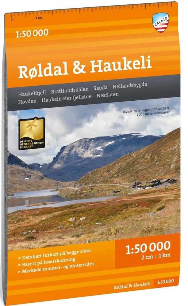 productImage: Turkart Røldal och Haukeli 1:50 000