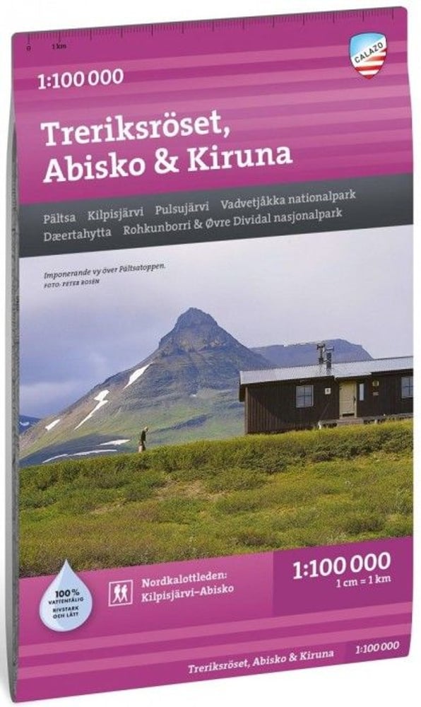 productImage: Treriksröset, Abisko & Kiruna 1:100000