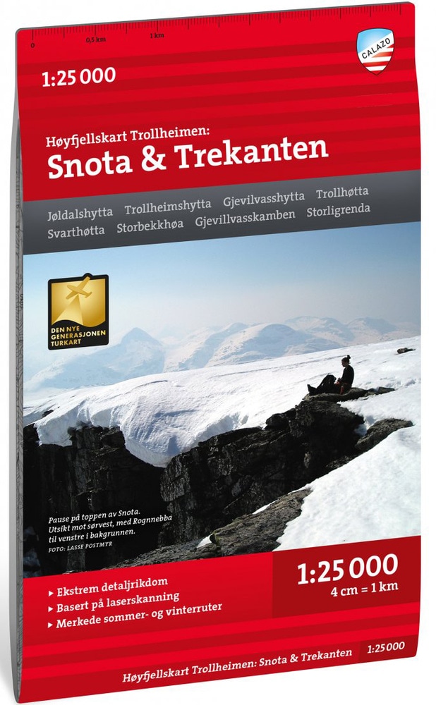 productImage: Høyfjellskart Trollheimen: Snota & Trekanten 1:25 000