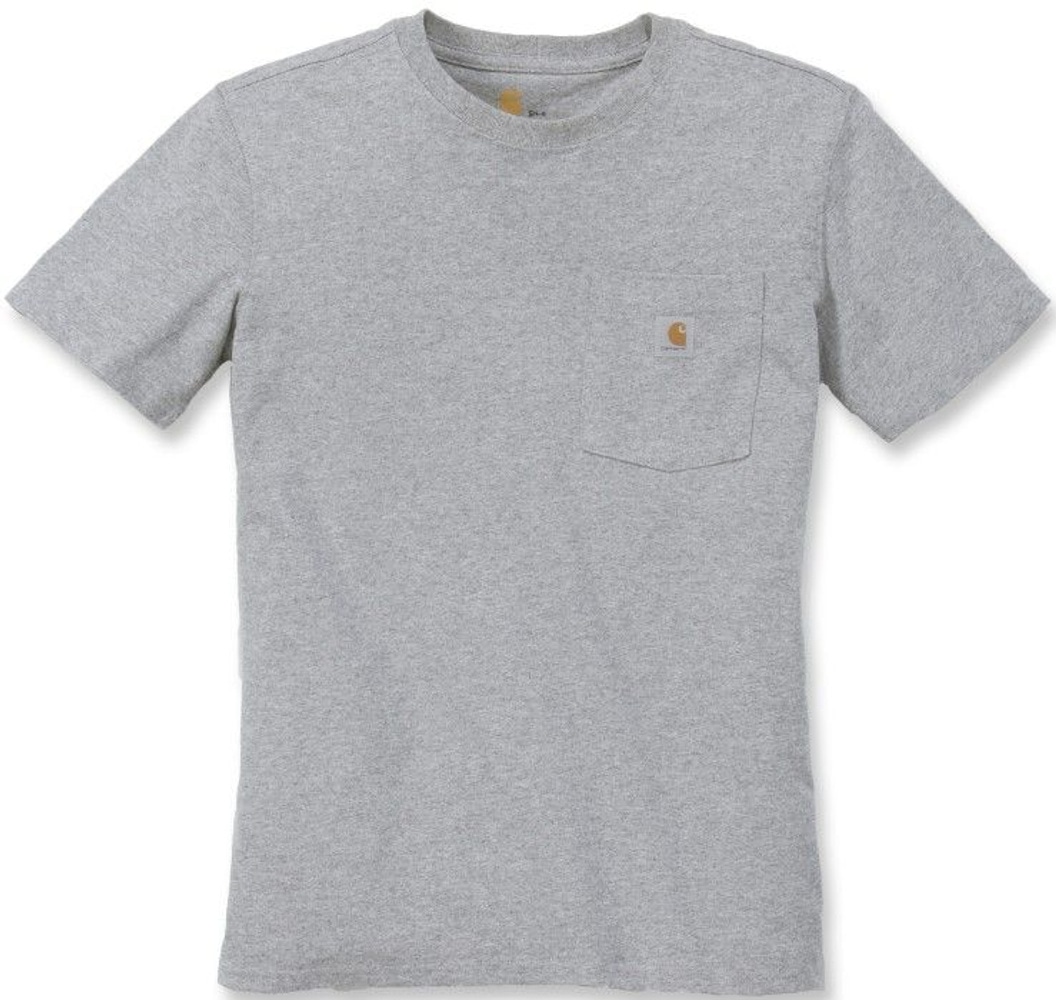 productImage: Carhartt W's Workwear Pocket S/S T-Shirt Heather Grey